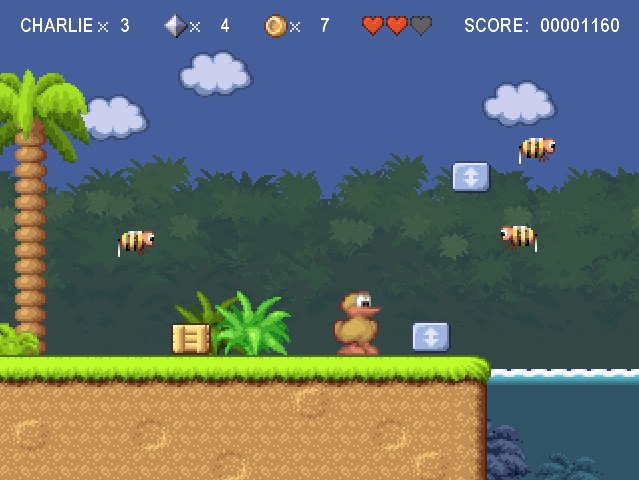 charlie the duck flash game