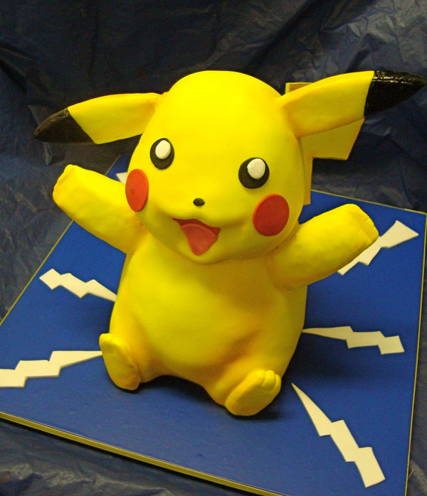 pokemon cake pikachu