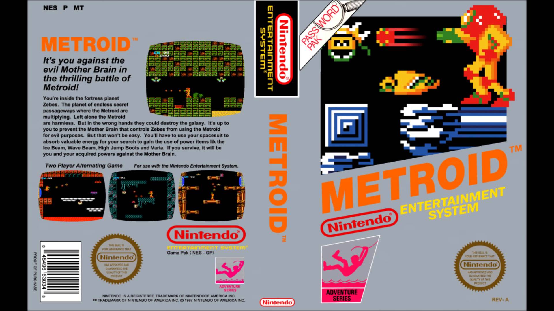 Metroid_NES_box_art | Super Mayhem