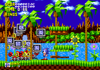 Sonic 1 Chaos Emerald Romhack