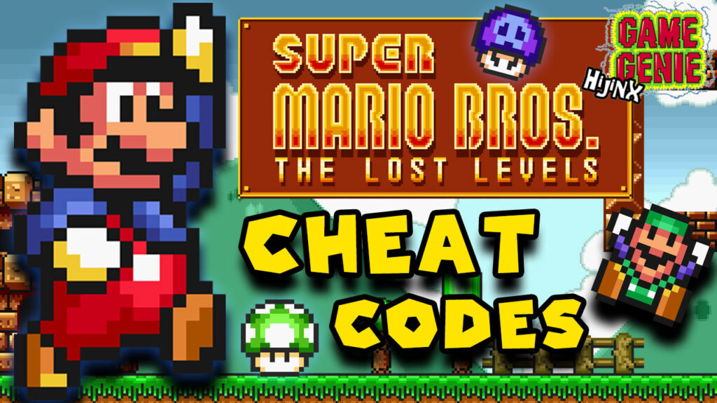 Super Mario Bros: The Lost Levels Game Genie Codes! | Videos# | Super ...